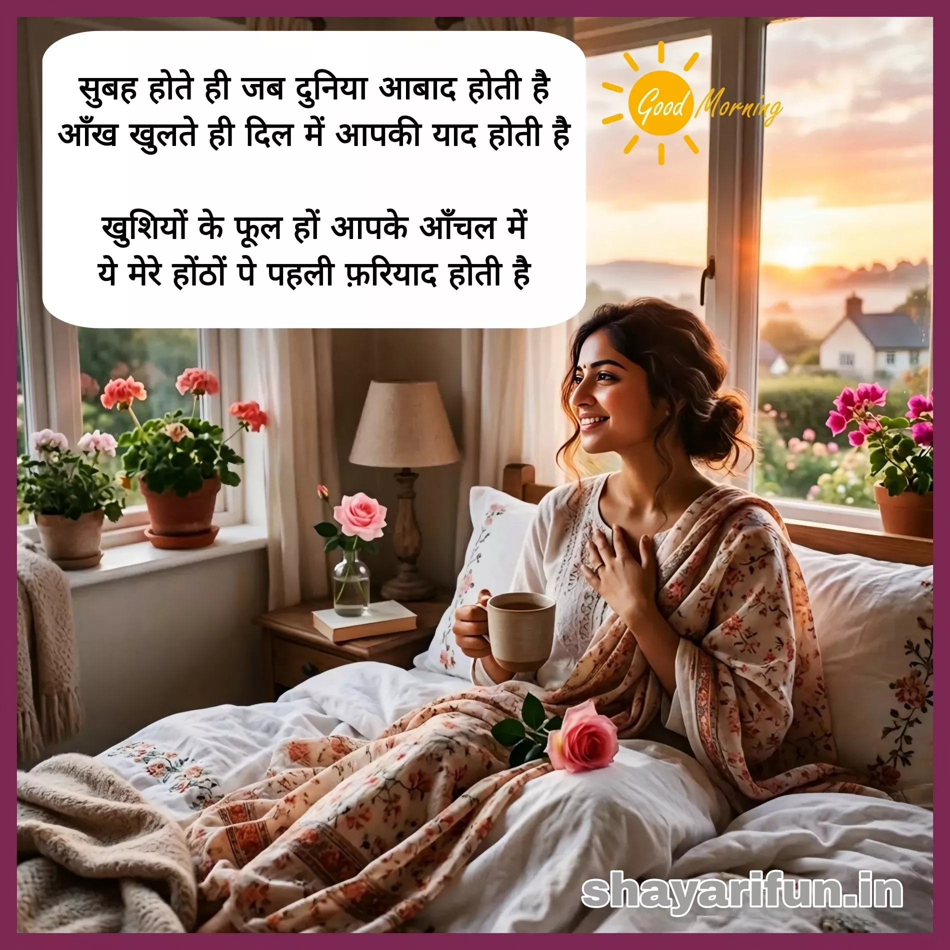 subh parbhat shayari images shayarifun subh parbhat shayari images